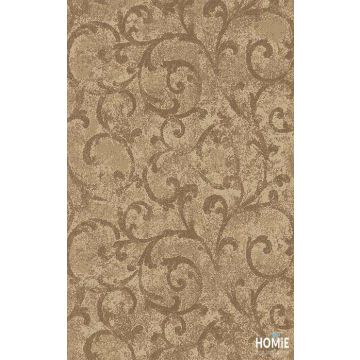 שטיח וינטג' חום בז' פרחוני דגם ג'נסיס 21/70