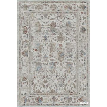 שטיח וינטג' פרחוני צבעוני מודרני יוקרתי דגם מיכאלה 22A לסלון, לחדר שינה, לחדר ילדים, לאמבטיה, למסדרון, למטבח, לפינת אוכל, לחדר עבודה ולמשרד. 