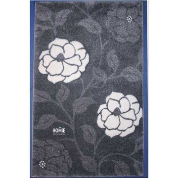 שטיח וינטג' אפור פרחים דגם אקסלנס 209