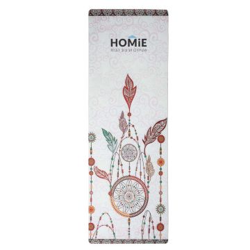 מזרן יוגה פילאטיס התעמלות מקצועי מעוצב דגם רילקס 03 בסגנון אוריינטלי עוצר נשימה ובמידה סטנדרטית מעולה