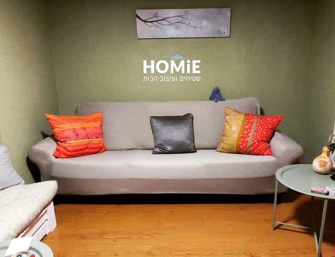 כיסוי סלון אלסטי יוקרתי המתאים עצמו לגודל וצורת הספה