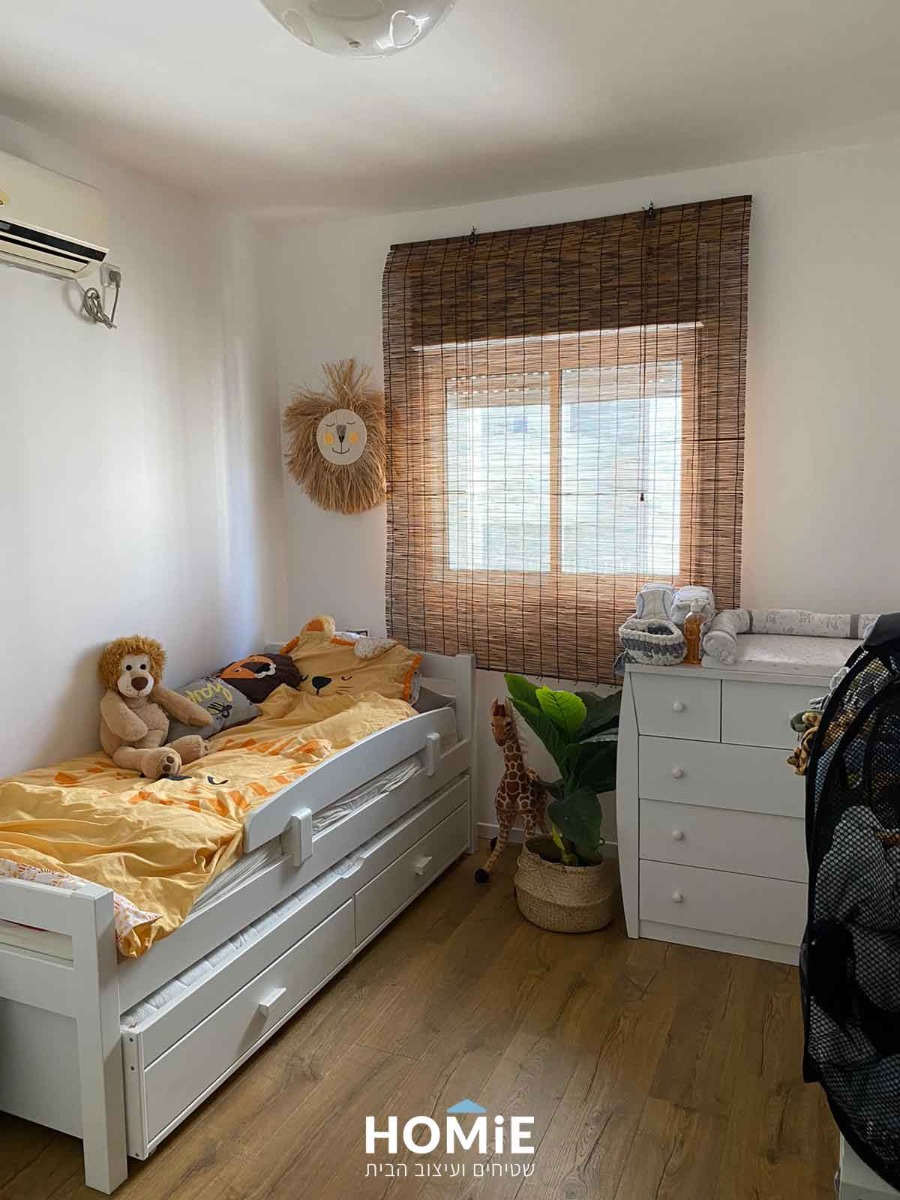 וילון גלילה במבוק טבעי עבודת יד לסלון, חדר שינה, חדר ילדים ועוד