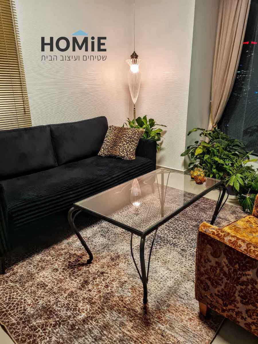 שטיח וינטג' לסלון ברונזה