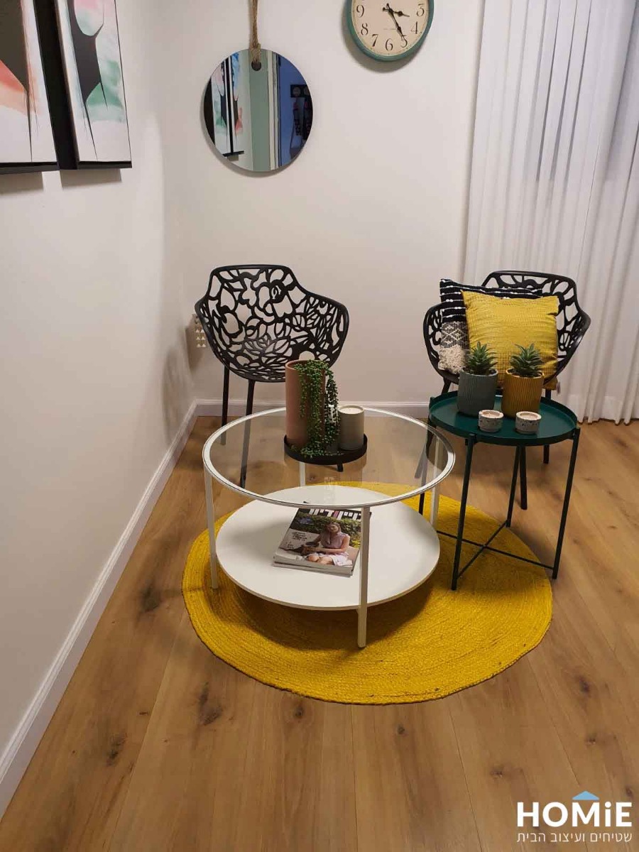 שטיח חבל יוטה טבעי עבודת יד למשרד ולבית