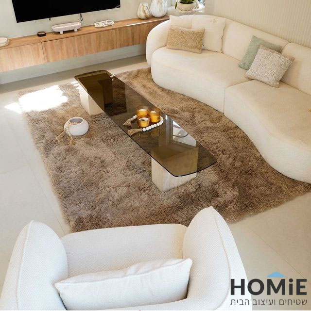 שטיח שאגי אבן תאודורה – רך ונעים למגע, מתאים לסלון, חדרי שינה וחדרי ילדים